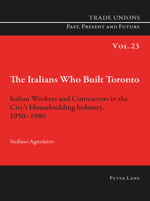 cover image of The Italians Who Built Toronto